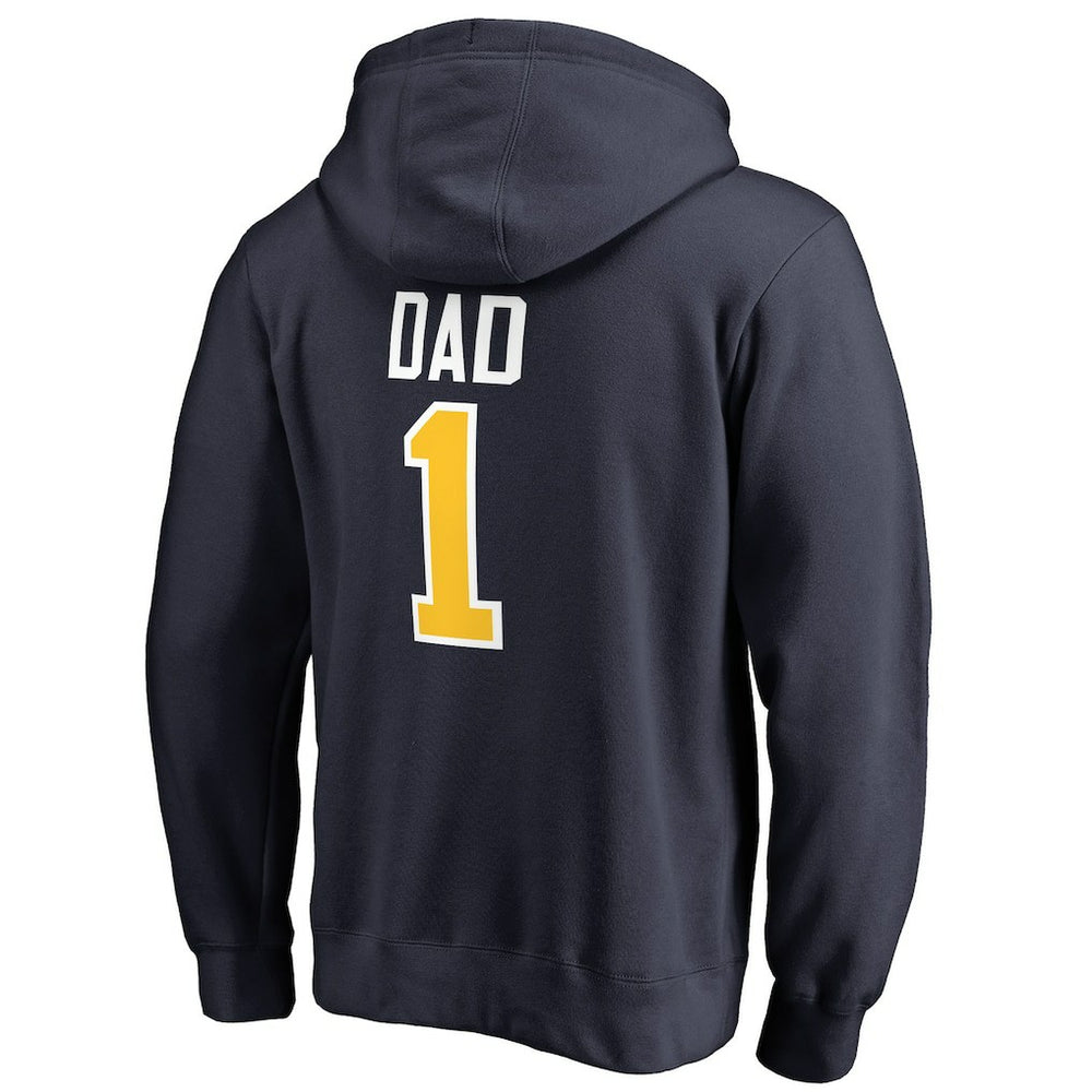 Denver Nuggets #1 Dad Pullover Hoodie sale