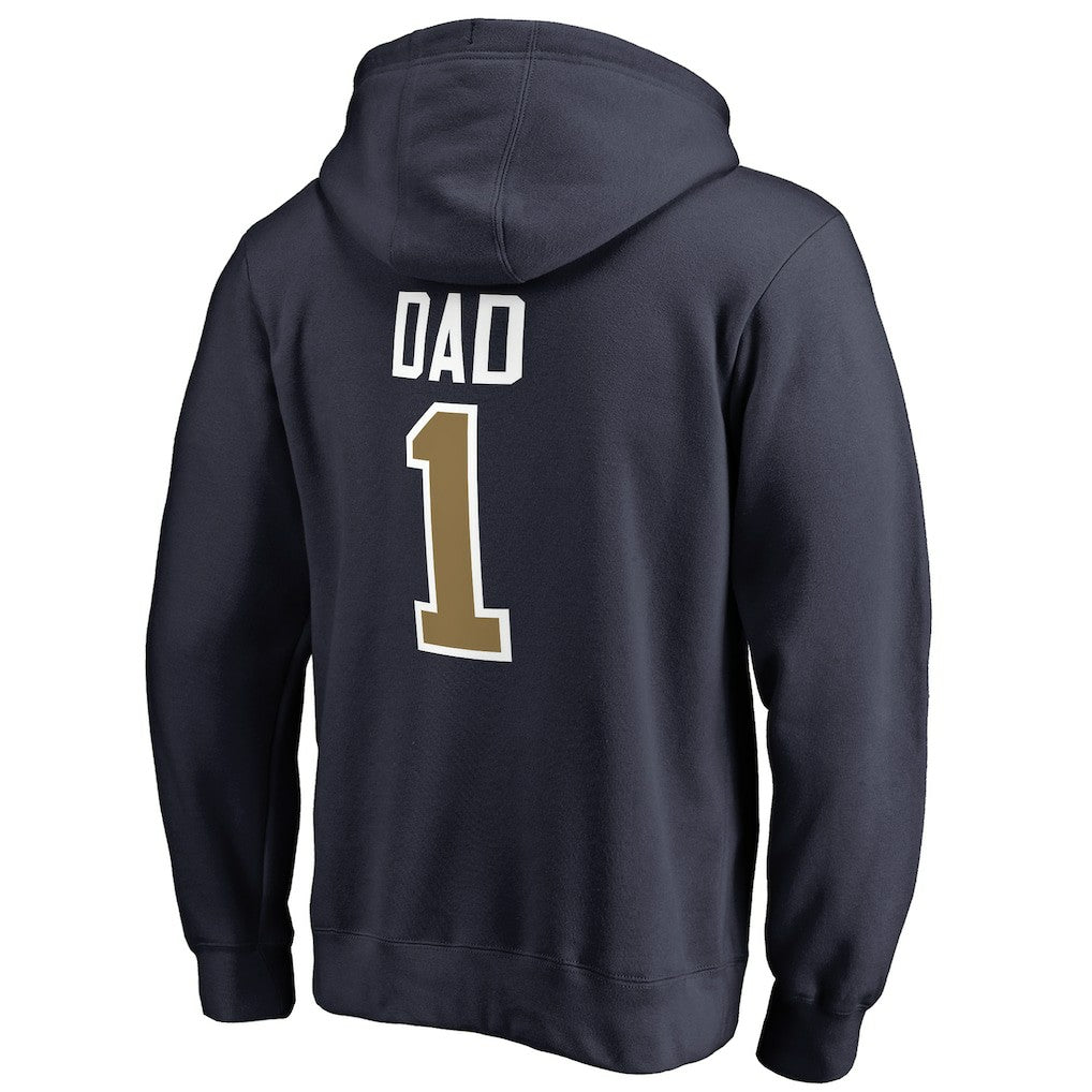 New Orleans Pelicans #1 Dad Pullover Hoodie