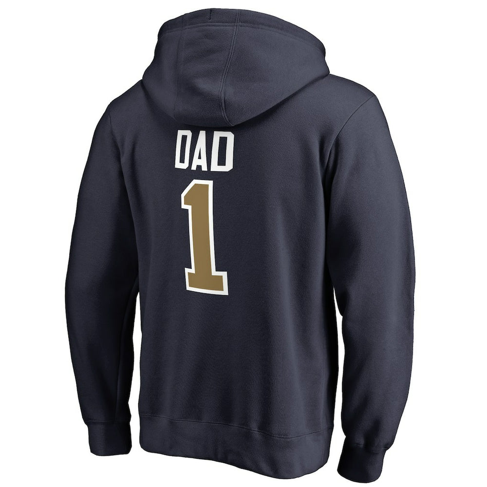 New Orleans Pelicans #1 Dad Pullover Hoodie