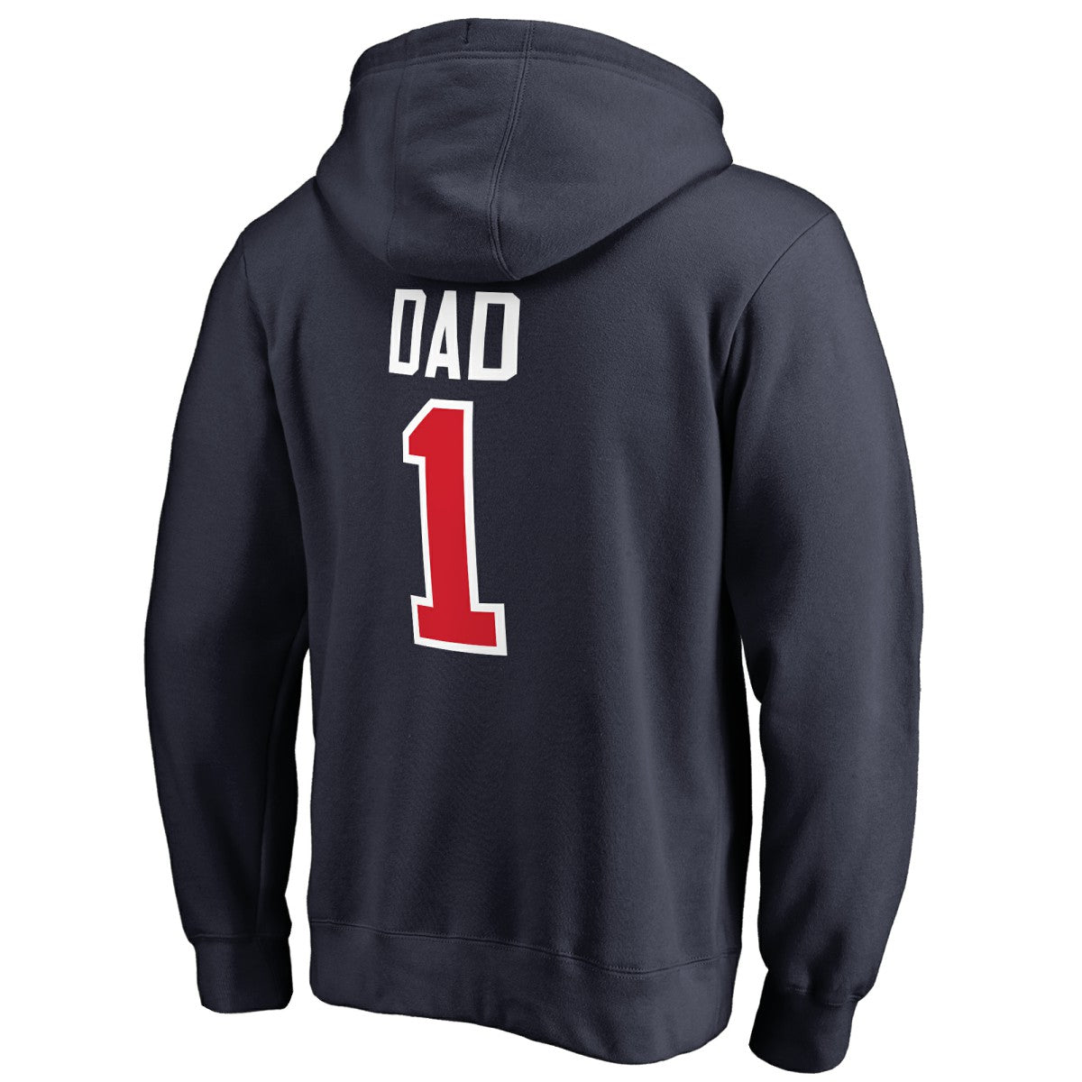 Washington Wizards #1 Dad Pullover Hoodie