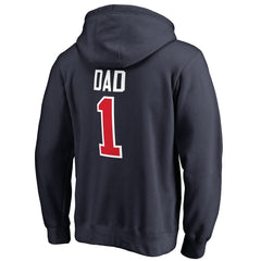 Washington Wizards #1 Dad Pullover Hoodie