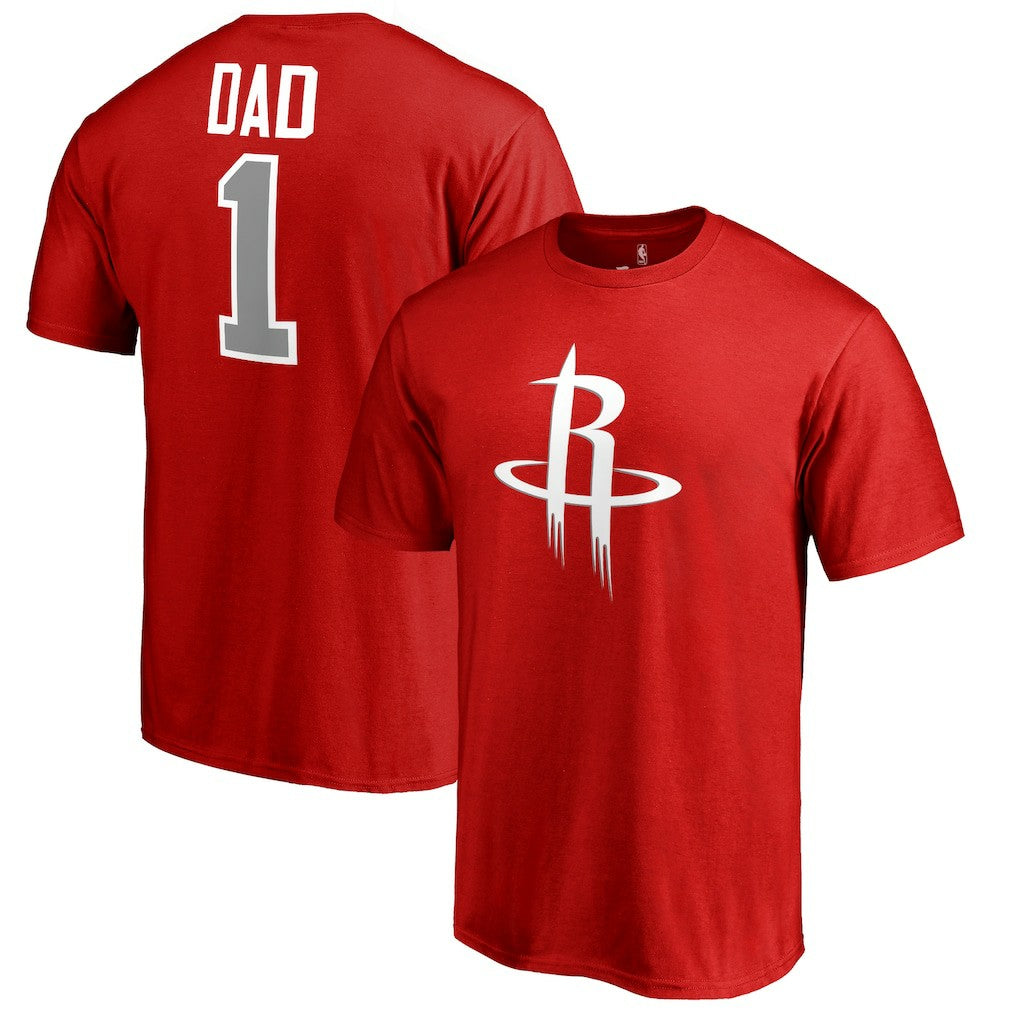 Houston Rockets #1 Dad T-Shirt