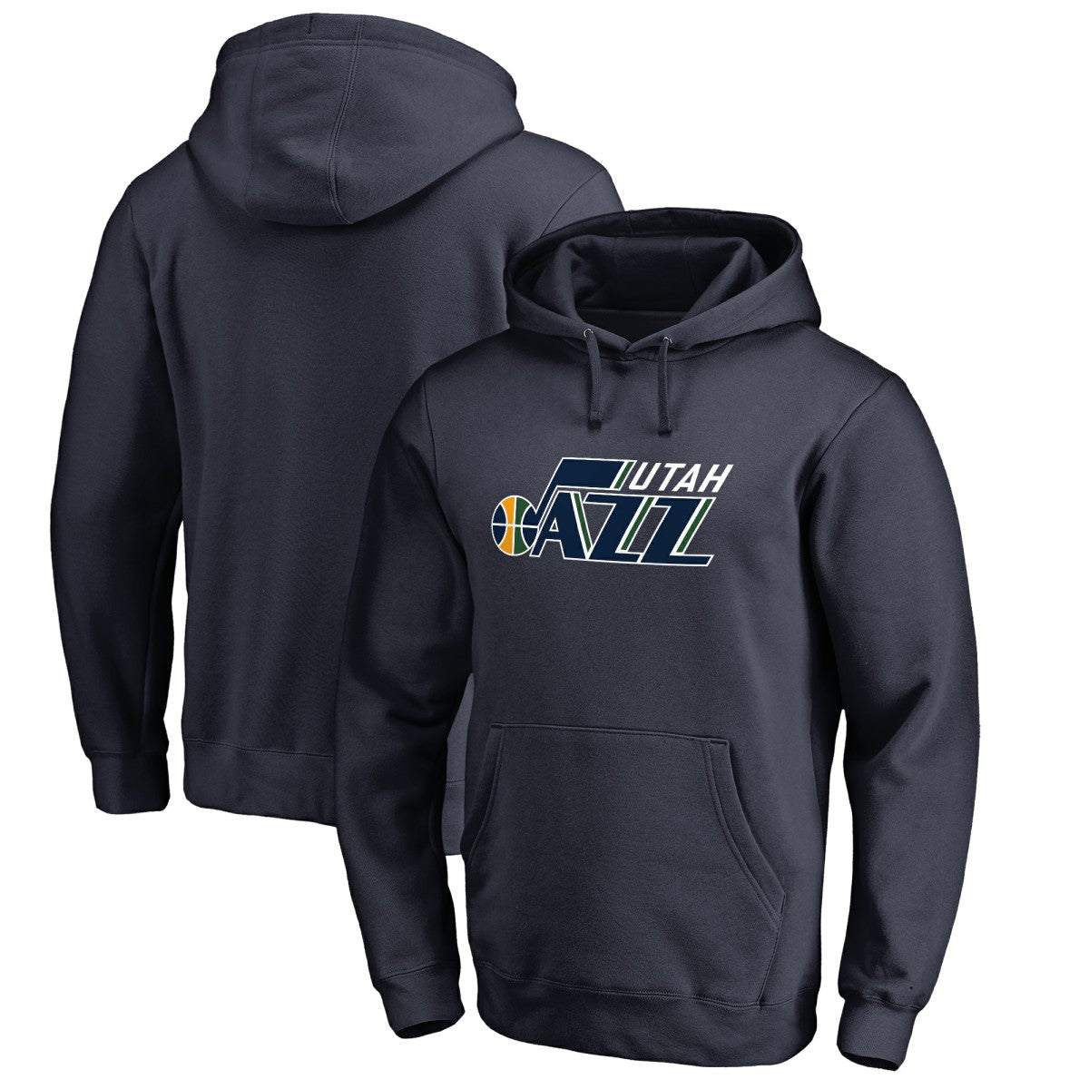 Utah Jazz Primary Logo Pullover Hoodie