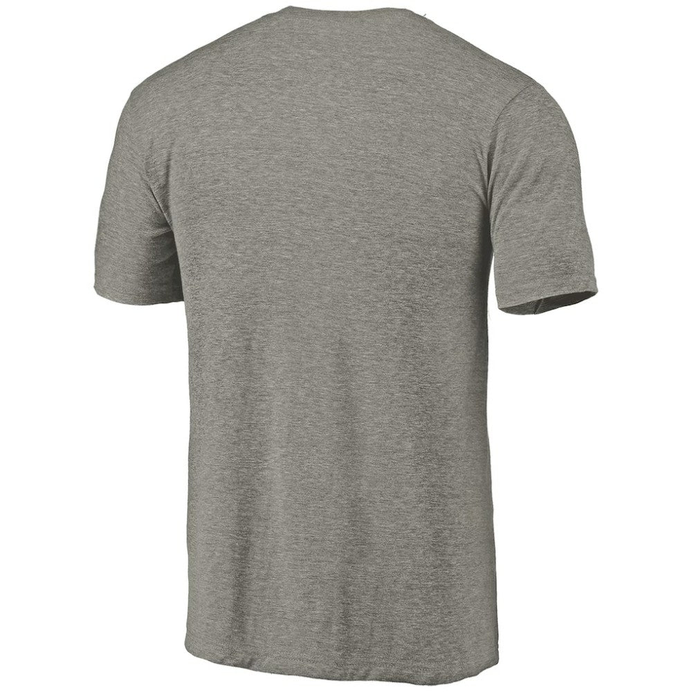 NHL Carolina Hurricanes Distressed Team Logo Tri-Blend T-Shirt