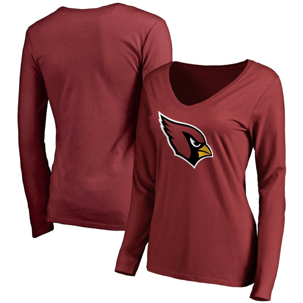 Women's Primary Team Logo Long Sleeve T-Shirt - Arizona Cardinals T-shirts