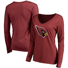 Women's Primary Team Logo Long Sleeve T-Shirt - Arizona Cardinals T-shirts