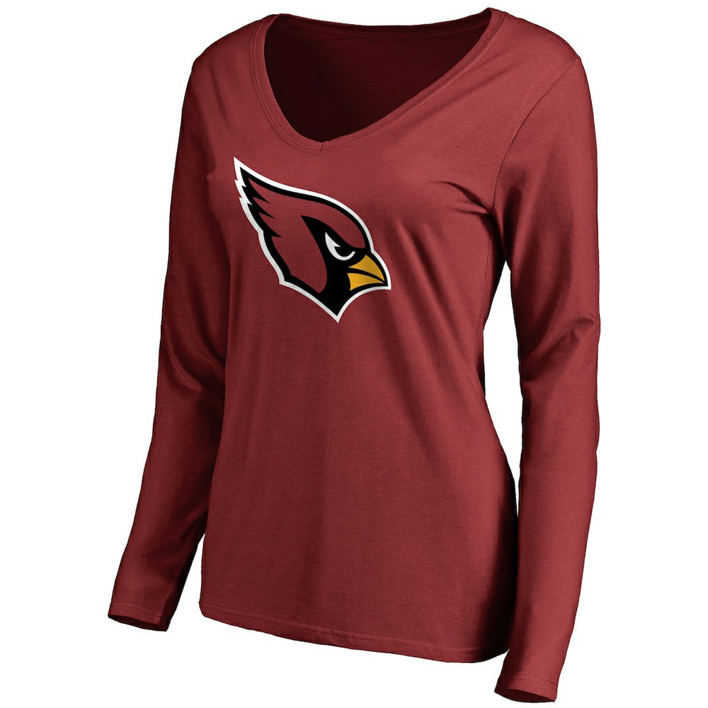 Women's Primary Team Logo Long Sleeve T-Shirt - Arizona Cardinals T-shirts
