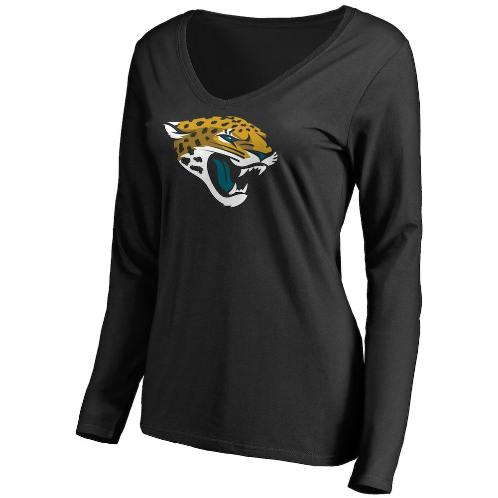Women's Primary Team Logo Long Sleeve T-Shirt - Jacksonville Jaguars T-shirts