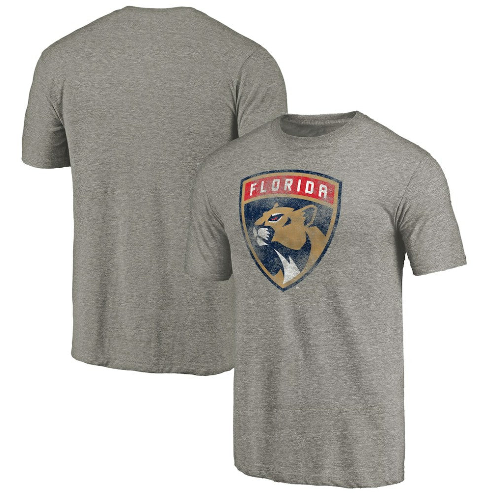 NHL Florida Panthers New Logo Tri-Blend T-Shirt