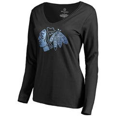 NHL Chicago Blackhawks Women's Pond Hockey Long Sleeve T-Shirt