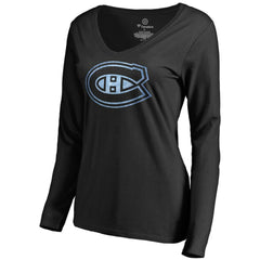 NHL Montreal Canadiens Women's Pond Hockey Long Sleeve T-Shirt