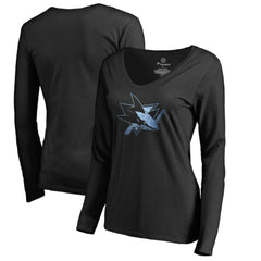 NHL San Jose Sharks Women's Pond Hockey Long Sleeve T-Shirt