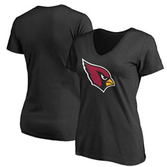 Women's Primary Team Logo V-Neck T-Shirt - Arizona Cardinals T-shirts