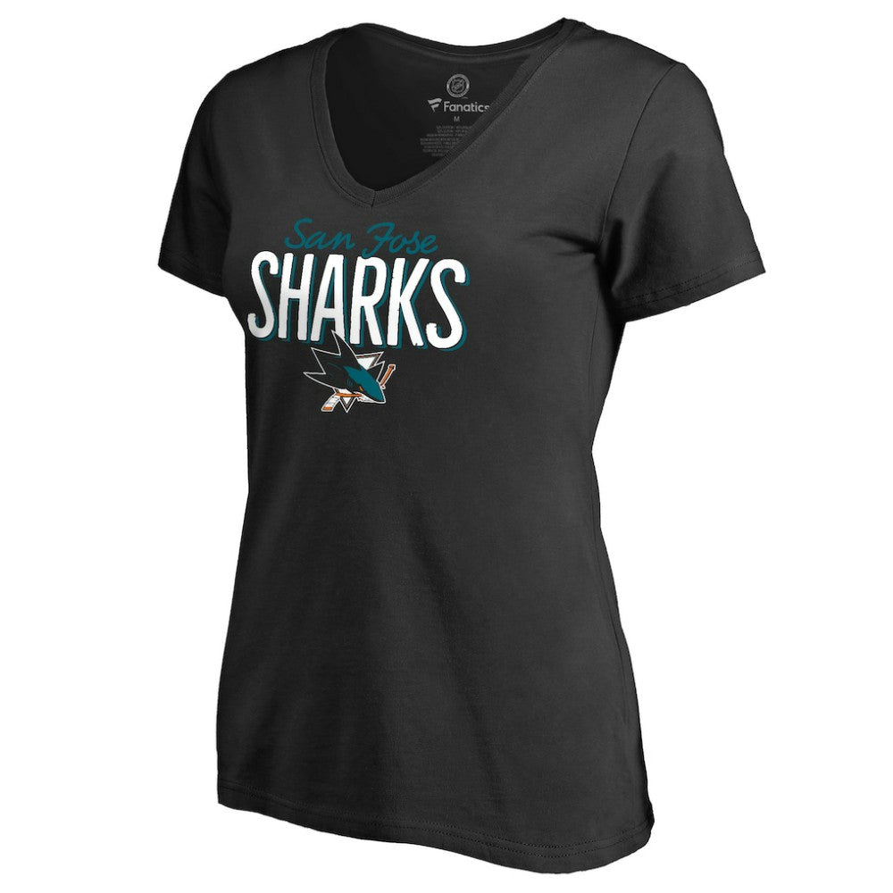 NHL San Jose Sharks Women's Nostalgia T-Shirt
