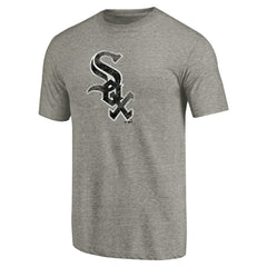 Ash Chicago White Sox Distressed Team Tri-Blend T-Shirt