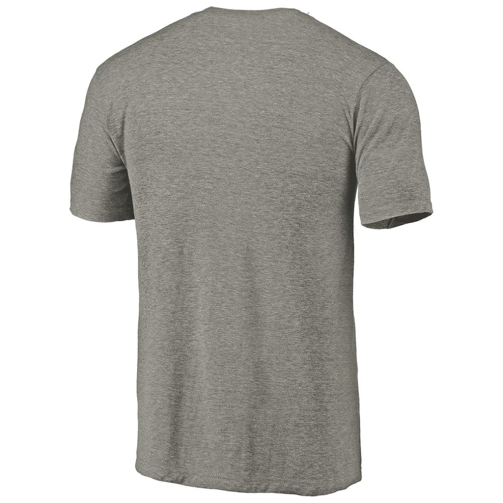 Ash Pittsburgh Pirates Distressed Team Tri-Blend T-Shirt