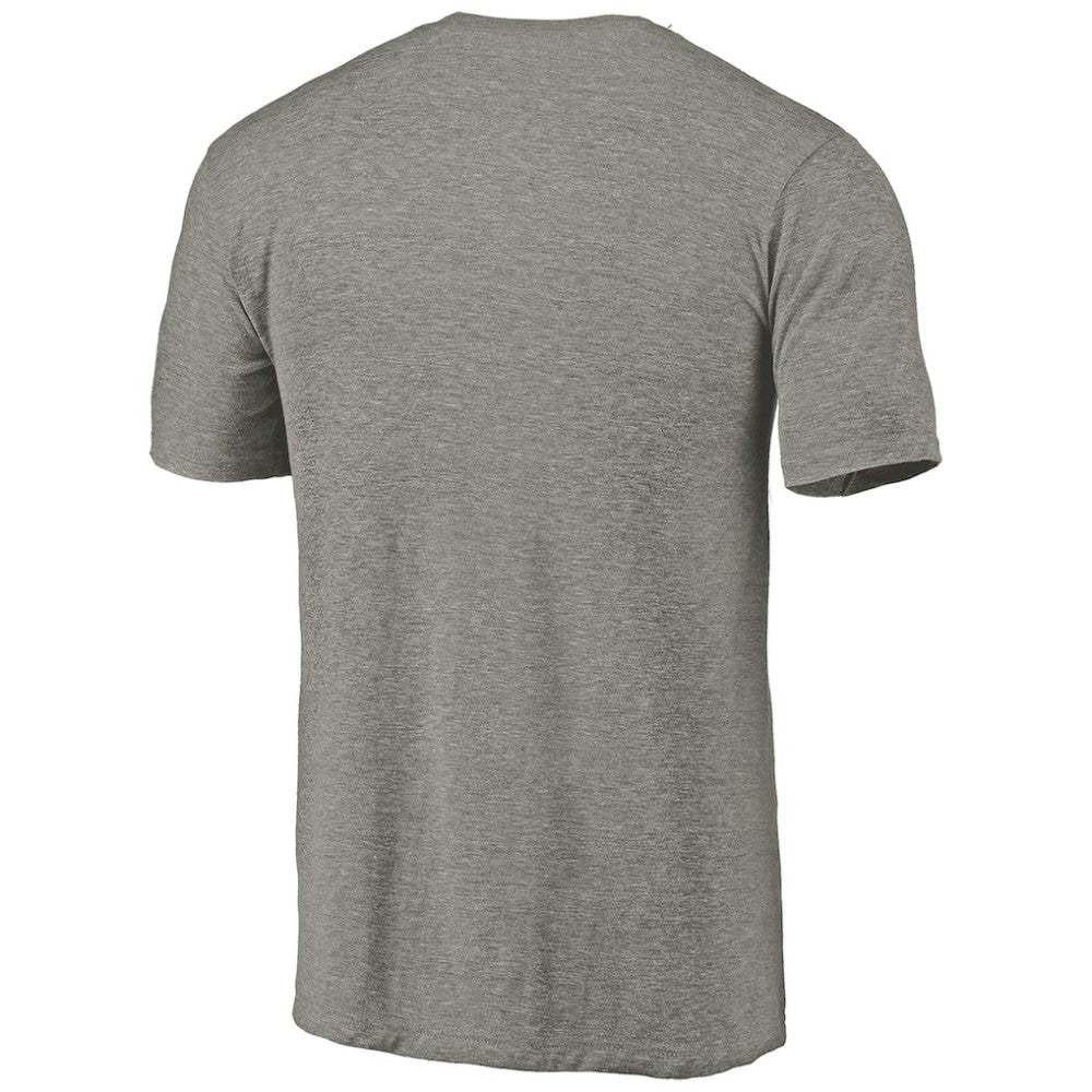 Ash Washington Nationals Distressed Team Tri-Blend T-Shirt