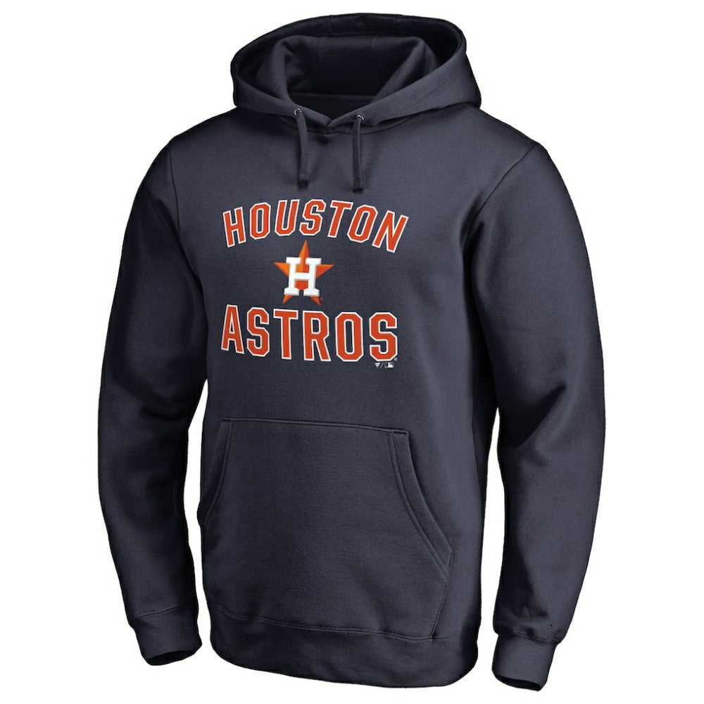 Navy Houston Astros Victory Arch Pullover Hoodie
