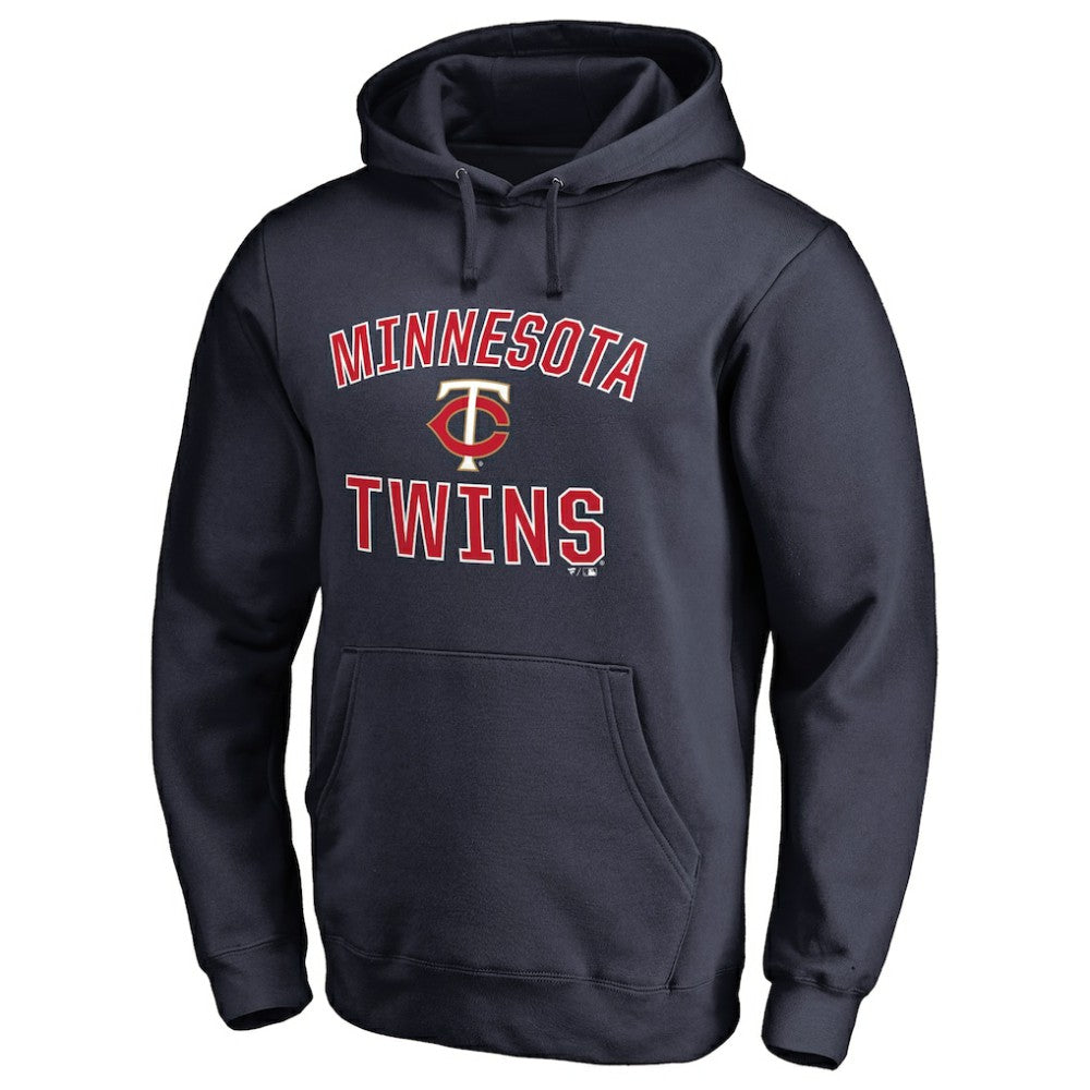 Navy Minnesota Twins Victory Arch Pullover Hoodie