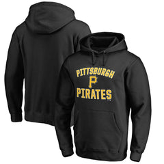Black Pittsburgh Pirates Victory Arch Pullover Hoodie