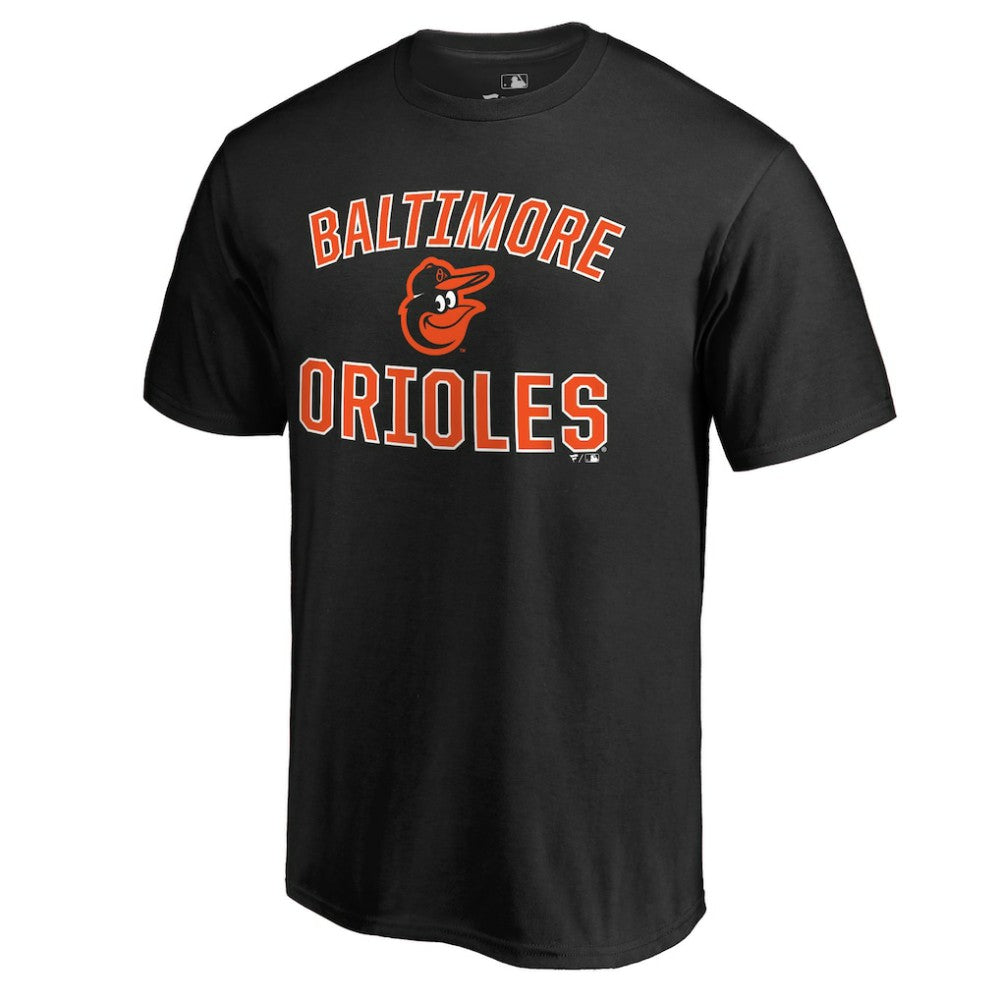 Black Baltimore Orioles Victory Arch T-Shirt