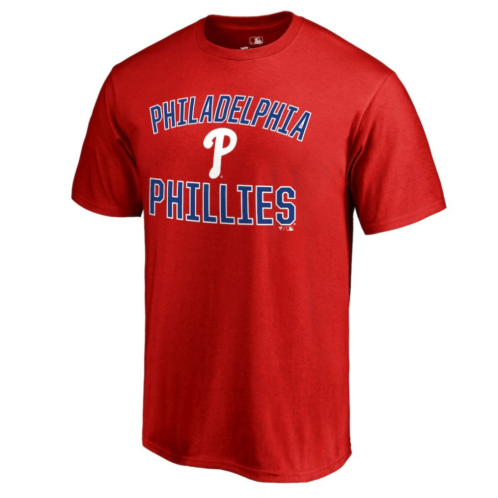 Red Philadelphia Phillies Victory Arch T-Shirt