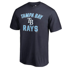 Navy Tampa Bay Rays Victory Arch T-Shirt
