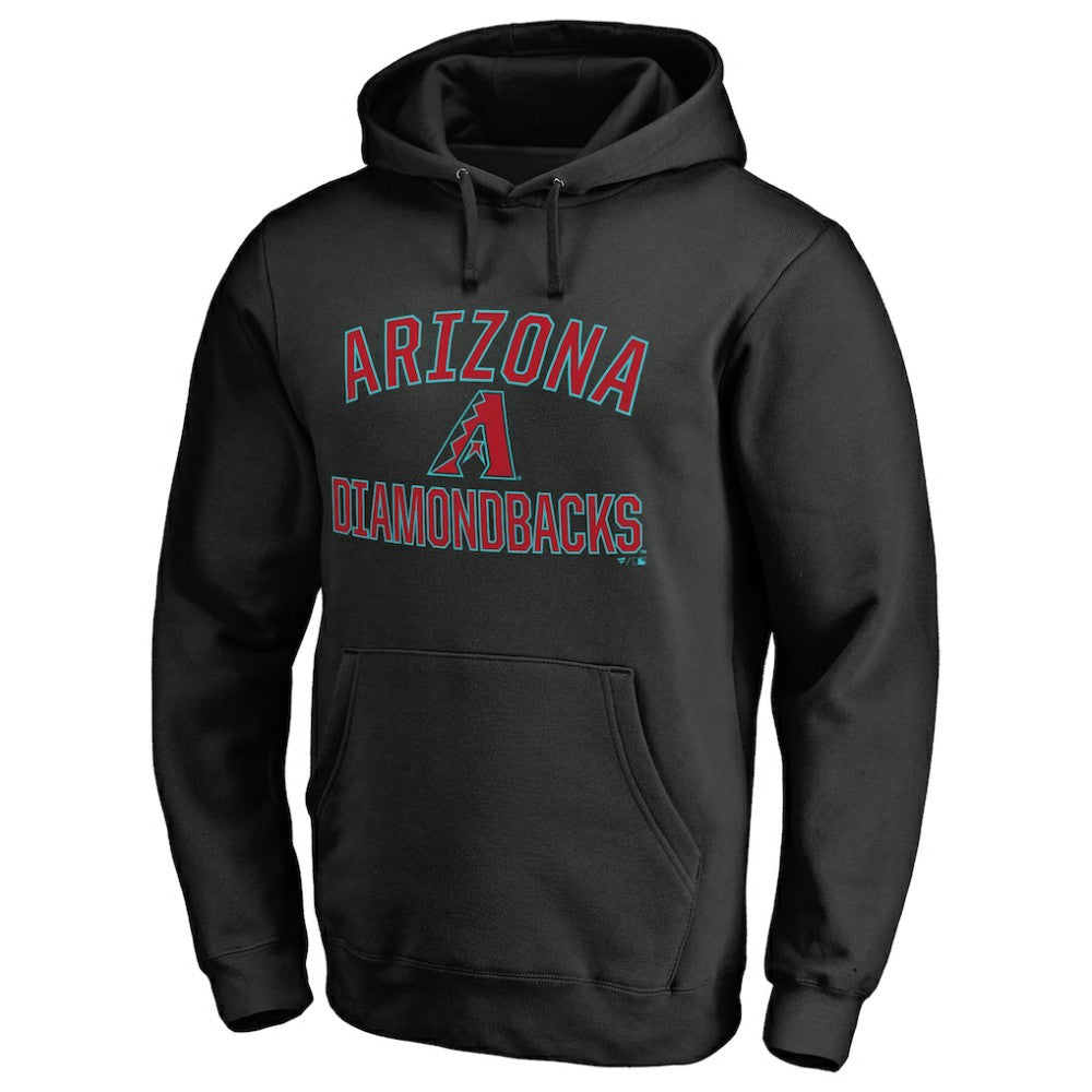 Black Arizona Diamondbacks Victory Arch Pullover Hoodie