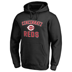 Black Cincinnati Reds Victory Arch Pullover Hoodie