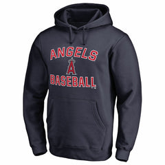 Navy Los Angeles Angels Victory Arch Pullover Hoodie