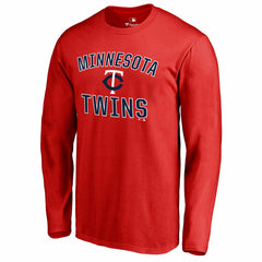 Red Minnesota Twins Victory Arch Long Sleeve T-Shirt