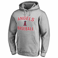 Ash Los Angeles Angels Victory Arch Pullover Hoodie