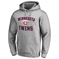 Ash Minnesota Twins Victory Arch Pullover Hoodie