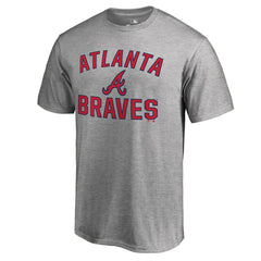 Ash Atlanta Braves Victory Arch T-Shirt