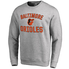 Ash Baltimore Orioles Victory Arch Pullover Sweatshirt