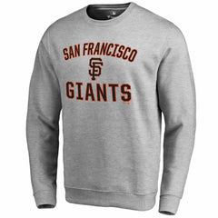 Ash San Francisco Giants Victory Arch Pullover Sweatshirt