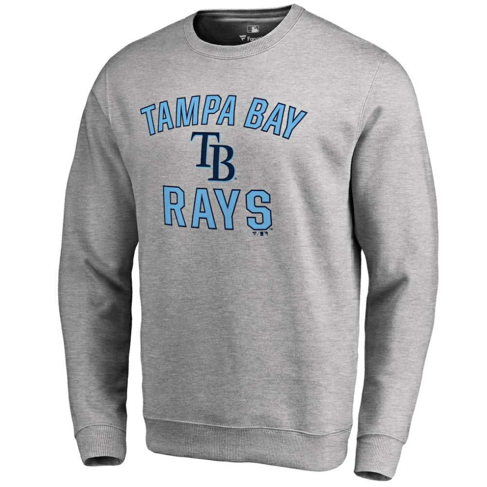 Ash Tampa Bay Rays Victory Arch Pullover Sweatshirt