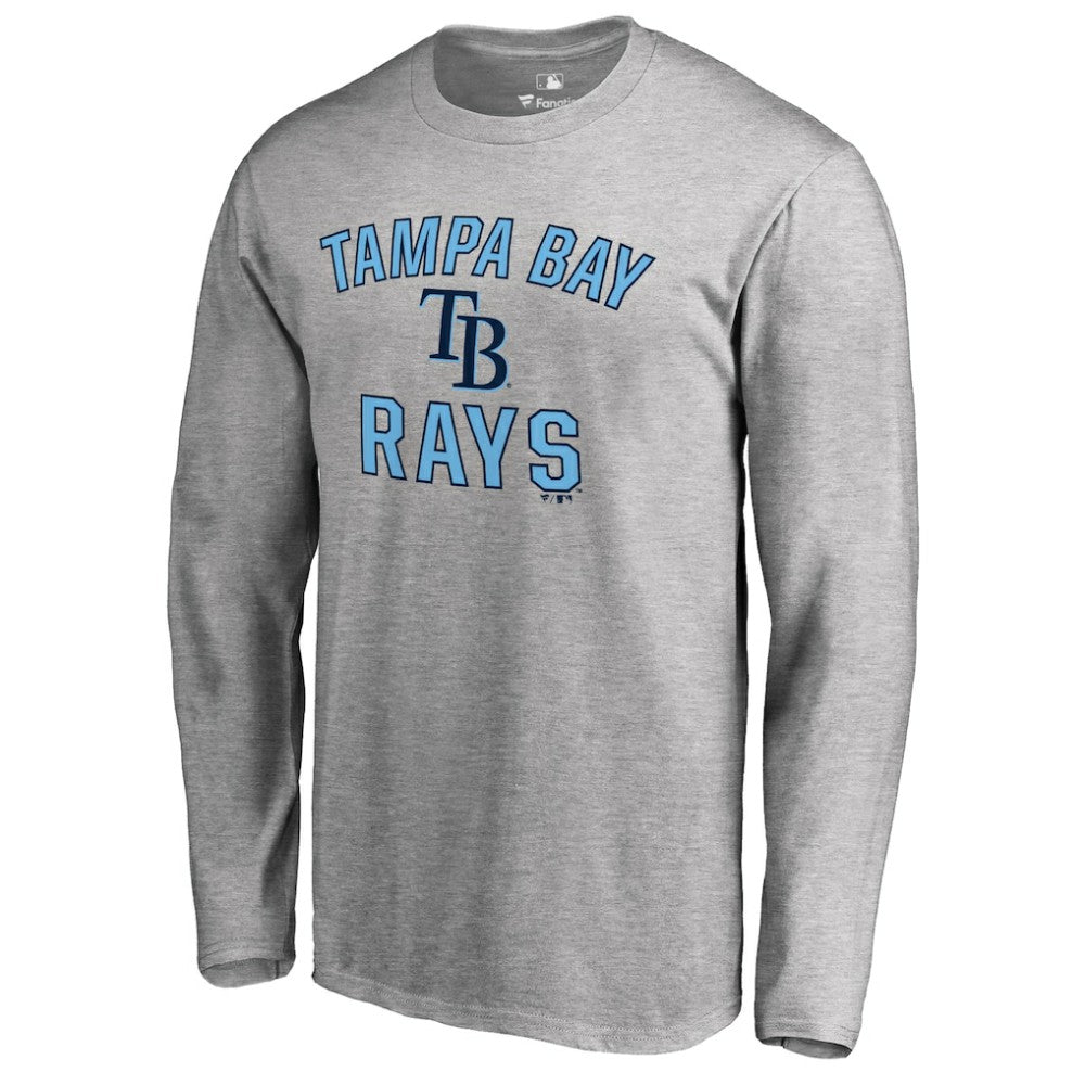 Ash Tampa Bay Rays Victory Arch Long Sleeve T-Shirt