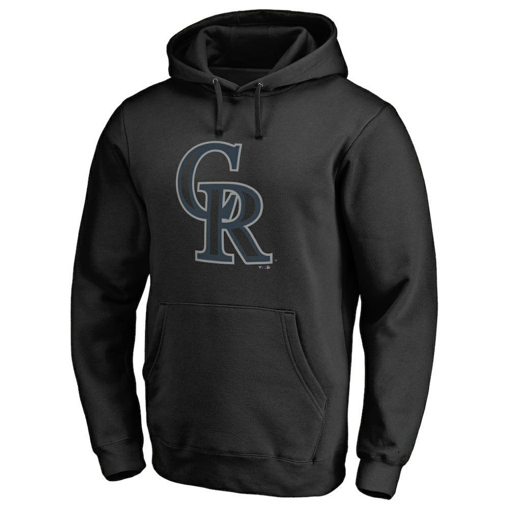 Black Colorado Rockies Taylor Pullover Hoodie