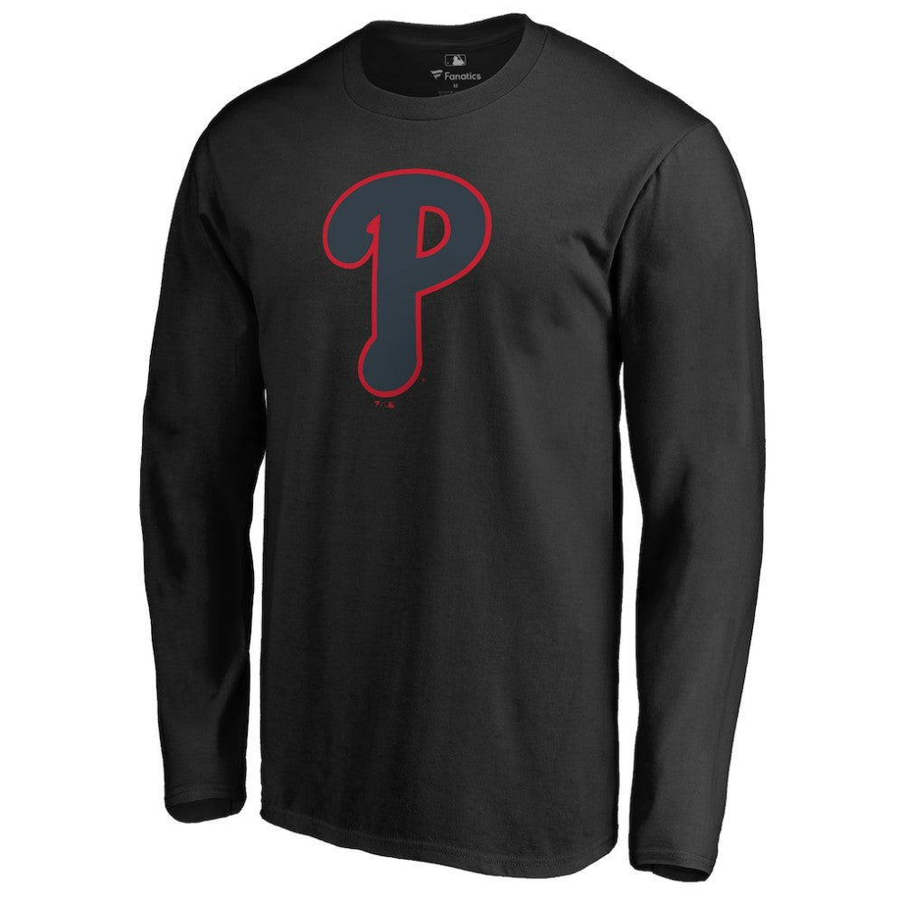 Black Philadelphia Phillies Taylor Long Sleeve T-Shirt