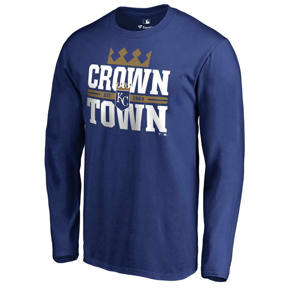 Royal Kansas City Royals Hometown Collection Crown Town Long Sleeve T-Shirt
