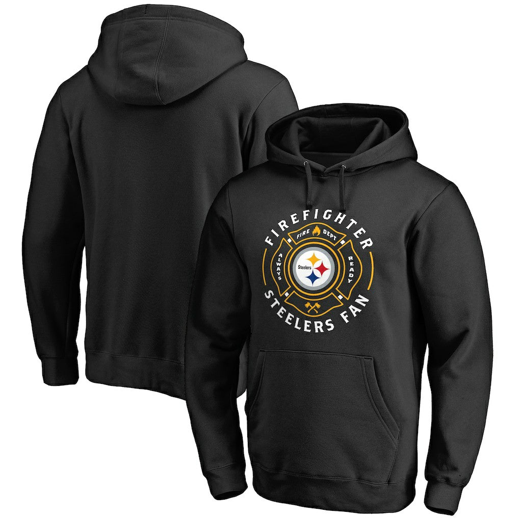Firefighter Pullover Hoodie - Pittsburgh Steelers Hoodies