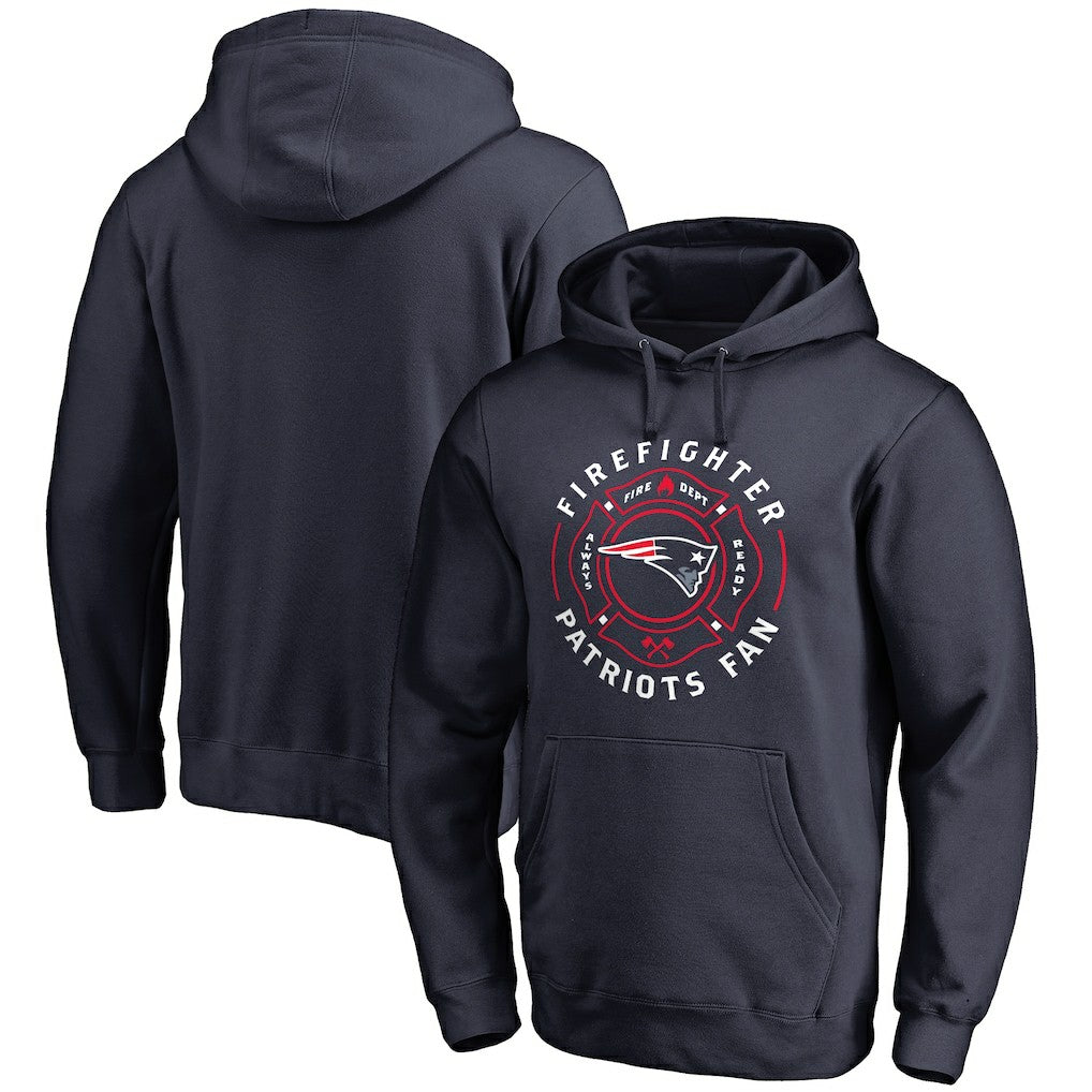 Firefighter Pullover Hoodie - New England Patriots Hoodies
