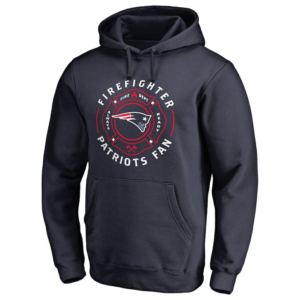 Firefighter Pullover Hoodie - New England Patriots Hoodies
