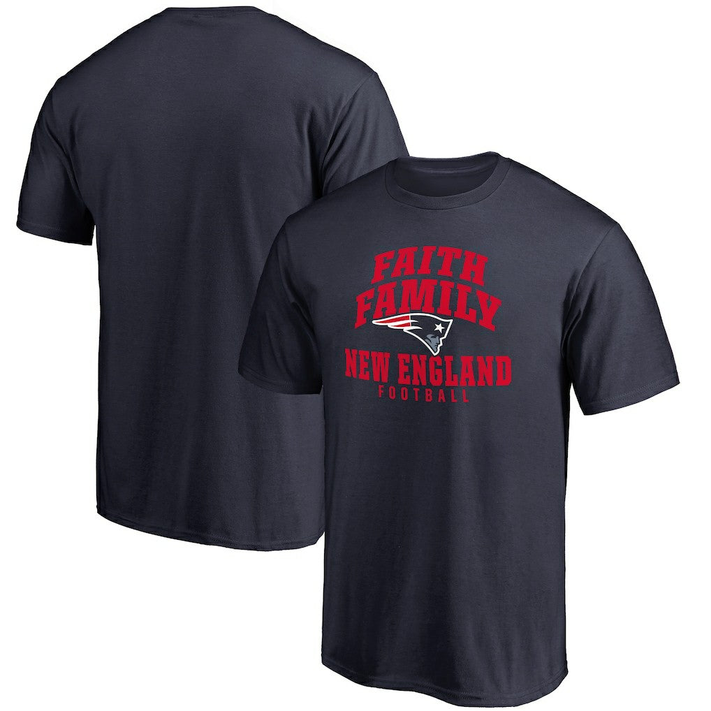 Faith Family T-Shirt - New England Patriots T-shirts