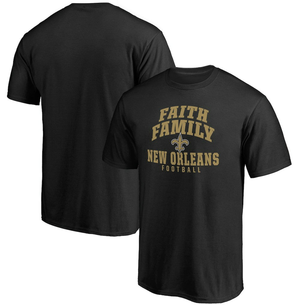 Faith Family T-Shirt - New Orleans Saints T-shirts
