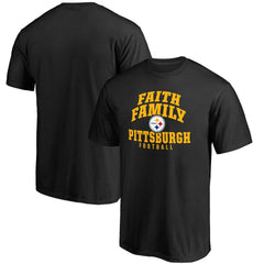 Faith Family T-Shirt - Pittsburgh Steelers T-shirts