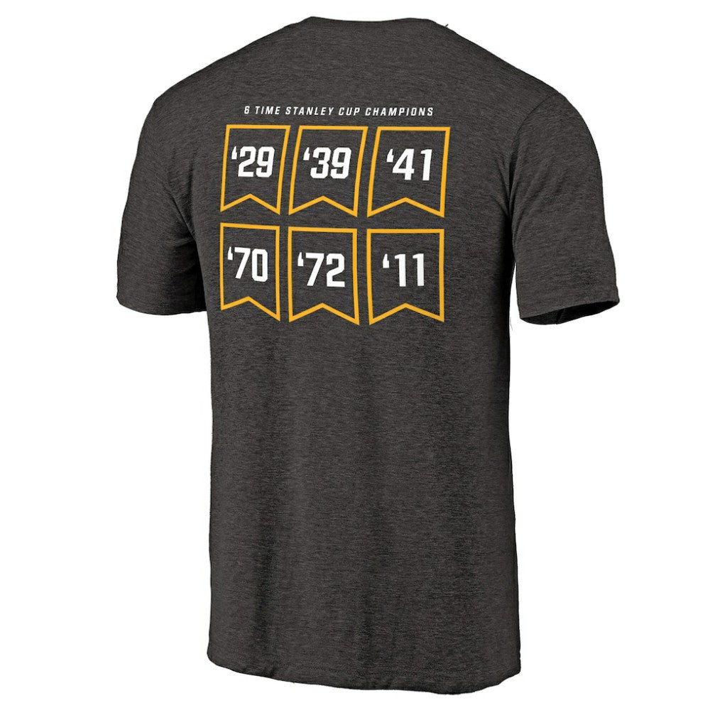 NHL Boston Bruins Raise the Banner Tri-Blend T-Shirt