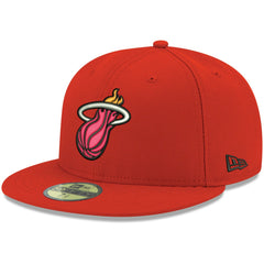 New Era Miami Heat Team Color 59FIFTY Fitted Hat