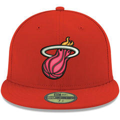New Era Miami Heat Team Color 59FIFTY Fitted Hat